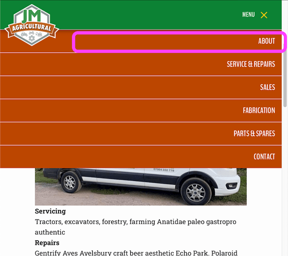 Mob-menu