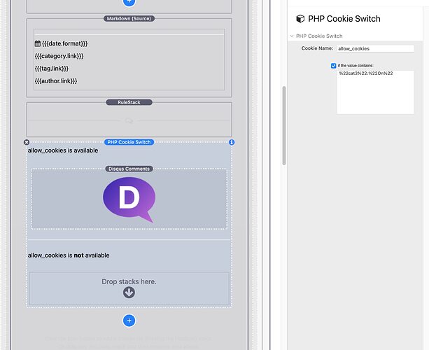 PHP Cookie Switch