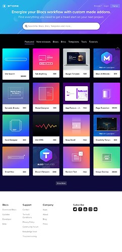 BlocsStoreScreenShot
